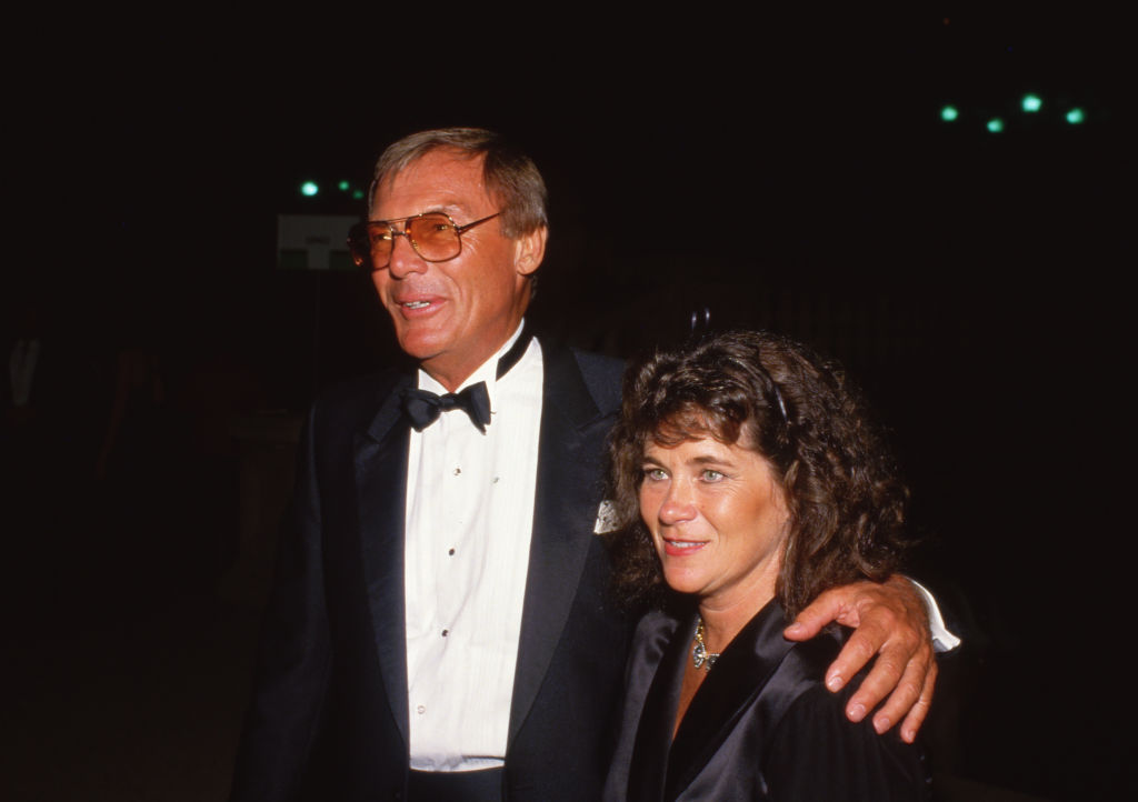 Adam west and his wife