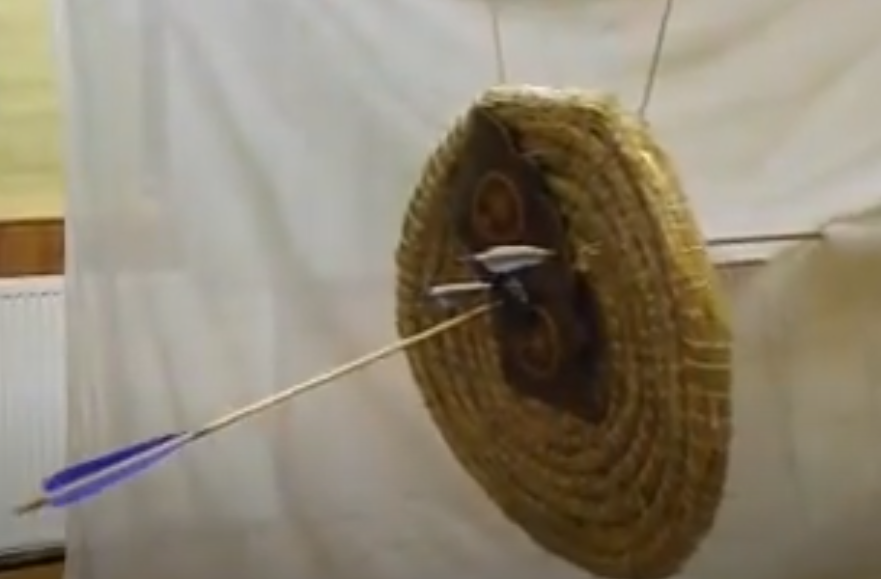 Ælfshot Archers: Chain-mail Piercing Arrow Test