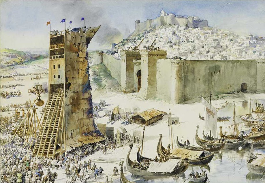 The siege of Lisbon