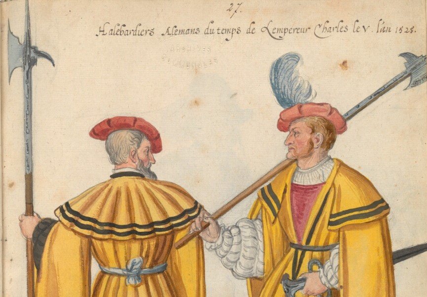 Excerpt from a manuscript  in the 16th century