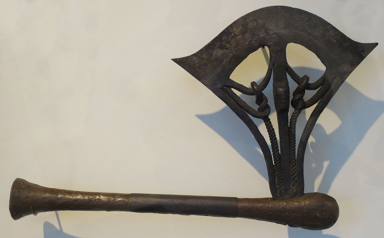 Ceremonial axe, Songe people, Democratic Republic of the Congo