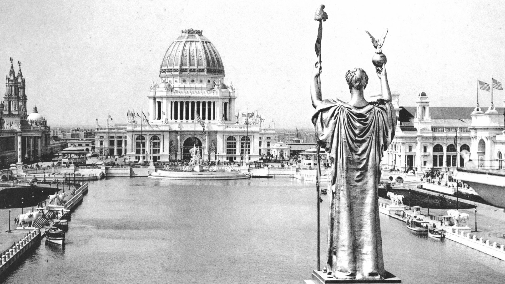 File:Looking West From Peristyle, Court of Honor and Grand Basin, 1893.jpg