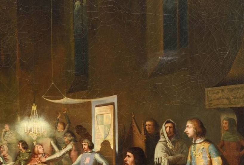 Arrest of Charles the Bad, by King John