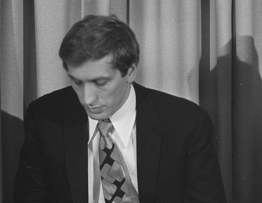 Bobby Fischer In Hilton Hotel in Amsterdam