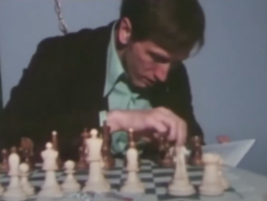 Screenshot of Bobby Fischer from - Bobby Fischer Against the World (2011)