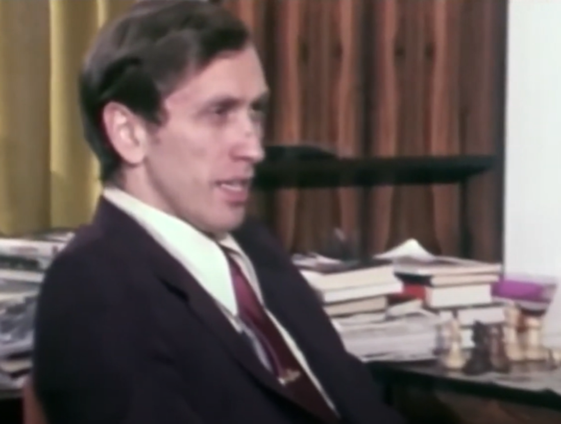 Screenshot of Bobby Fischer from - Bobby Fischer Against the World (2011)