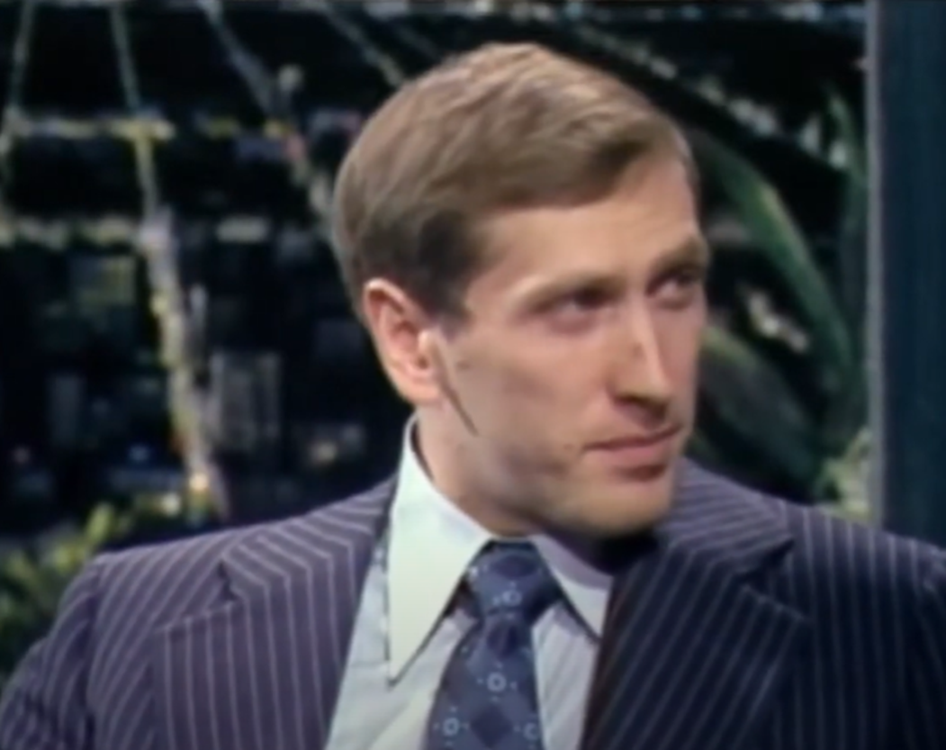 Screenshot of Bobby Fischer from - Bobby Fischer Against the World (2011)