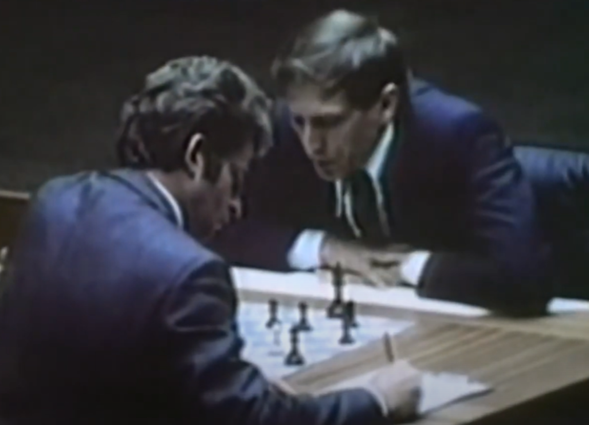 Screenshot of Bobby Fischer from - Bobby Fischer Against the World (2011)