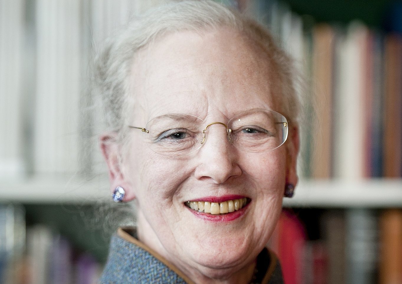 Portrait of Queen Margrethe II of Denmark
