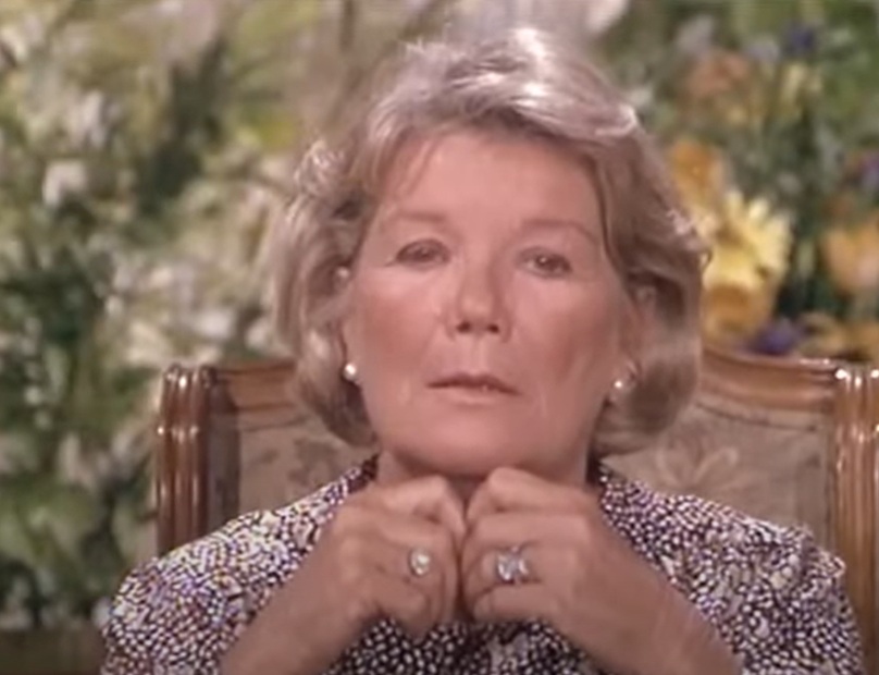 A visually captivating still taken from a pivotal moment in the television series Dallas (1978-1991)