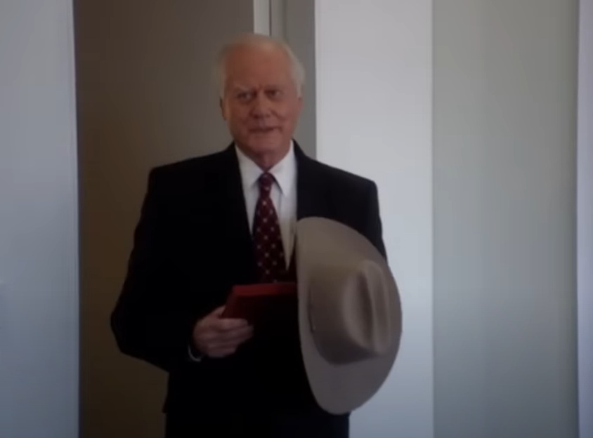 A visually captivating still taken from a pivotal moment in the television series Dallas (2012-2014)