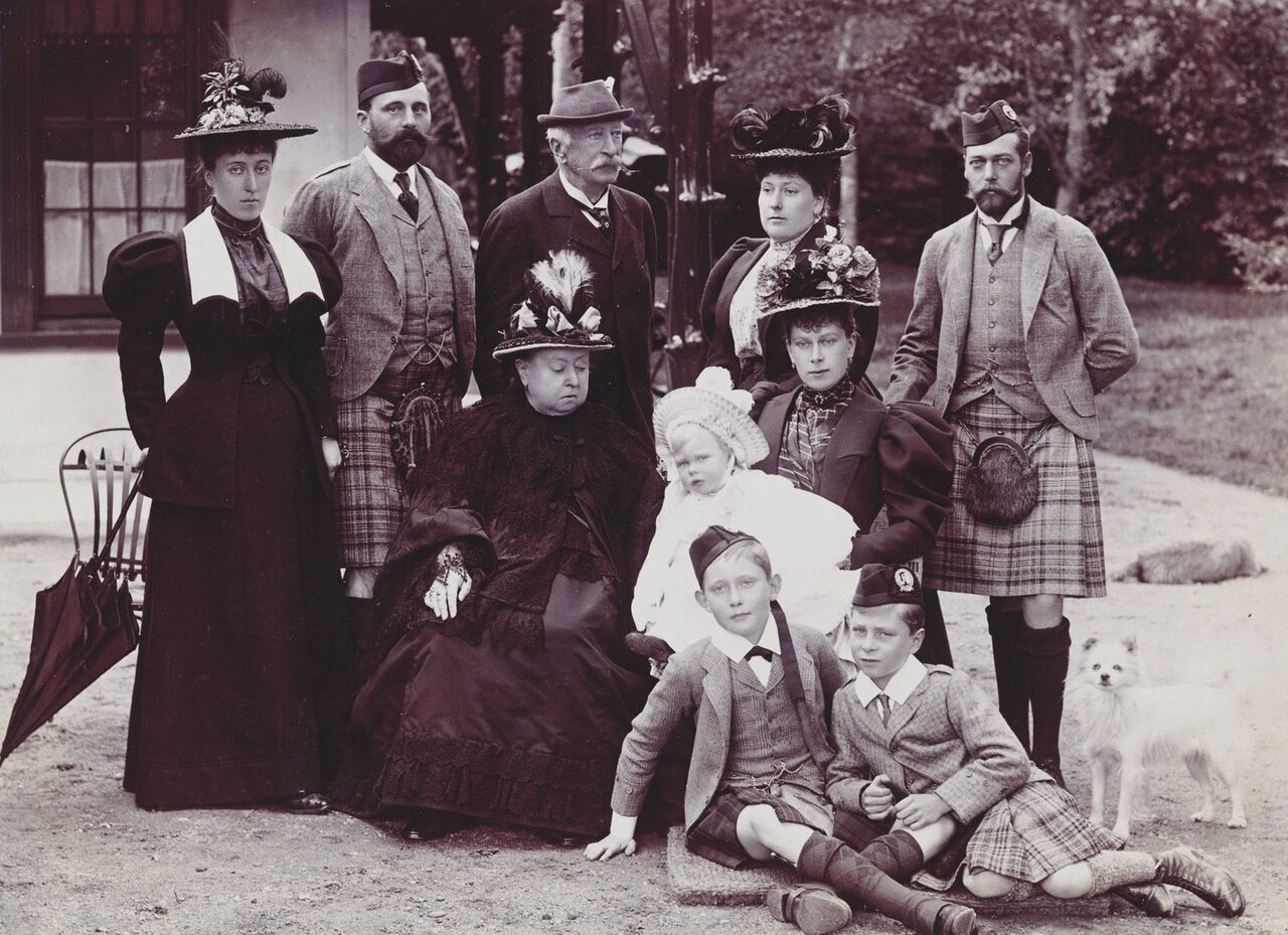 Queen Victoria With Family Members
