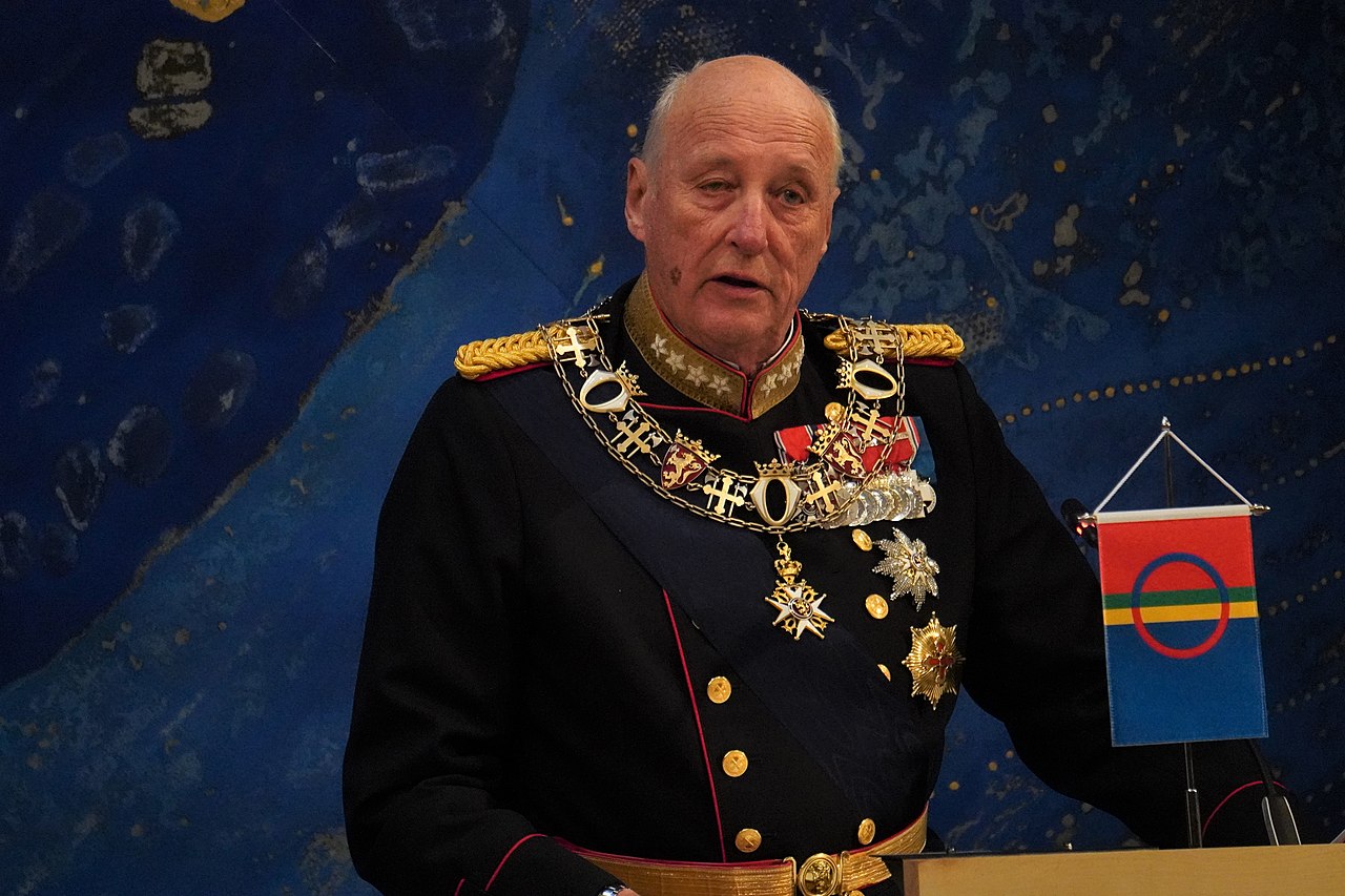 King Harald V in October 2021