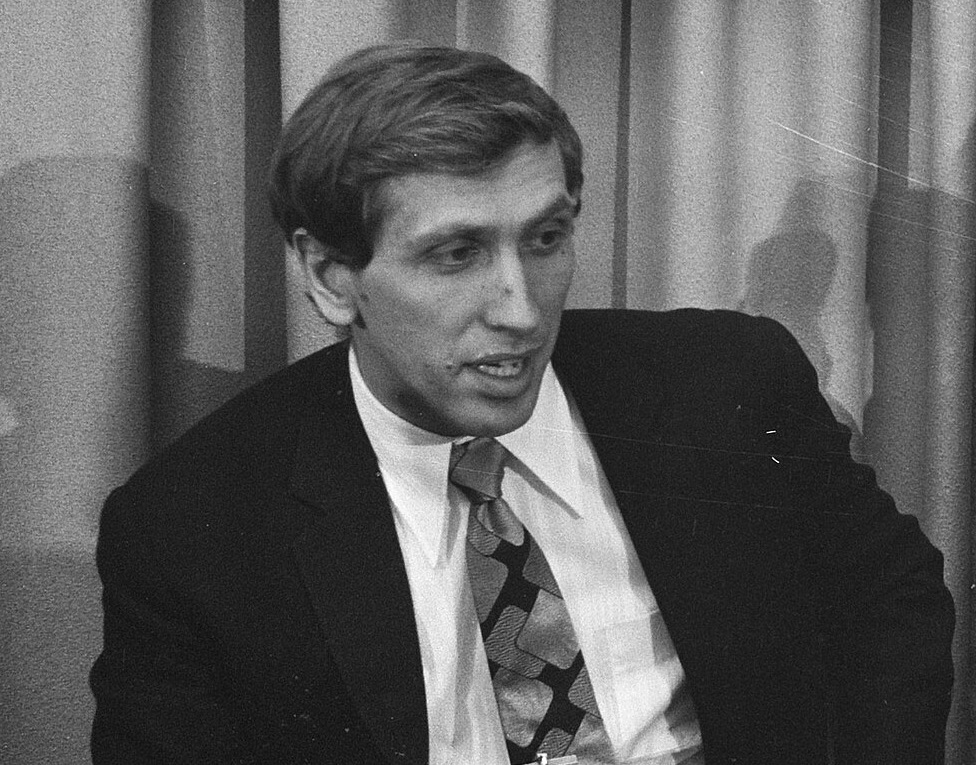 Bobby FiscBobby Fischer In Hilton Hotel in Amsterdamher In Hilton Hotel Te Amsterdam