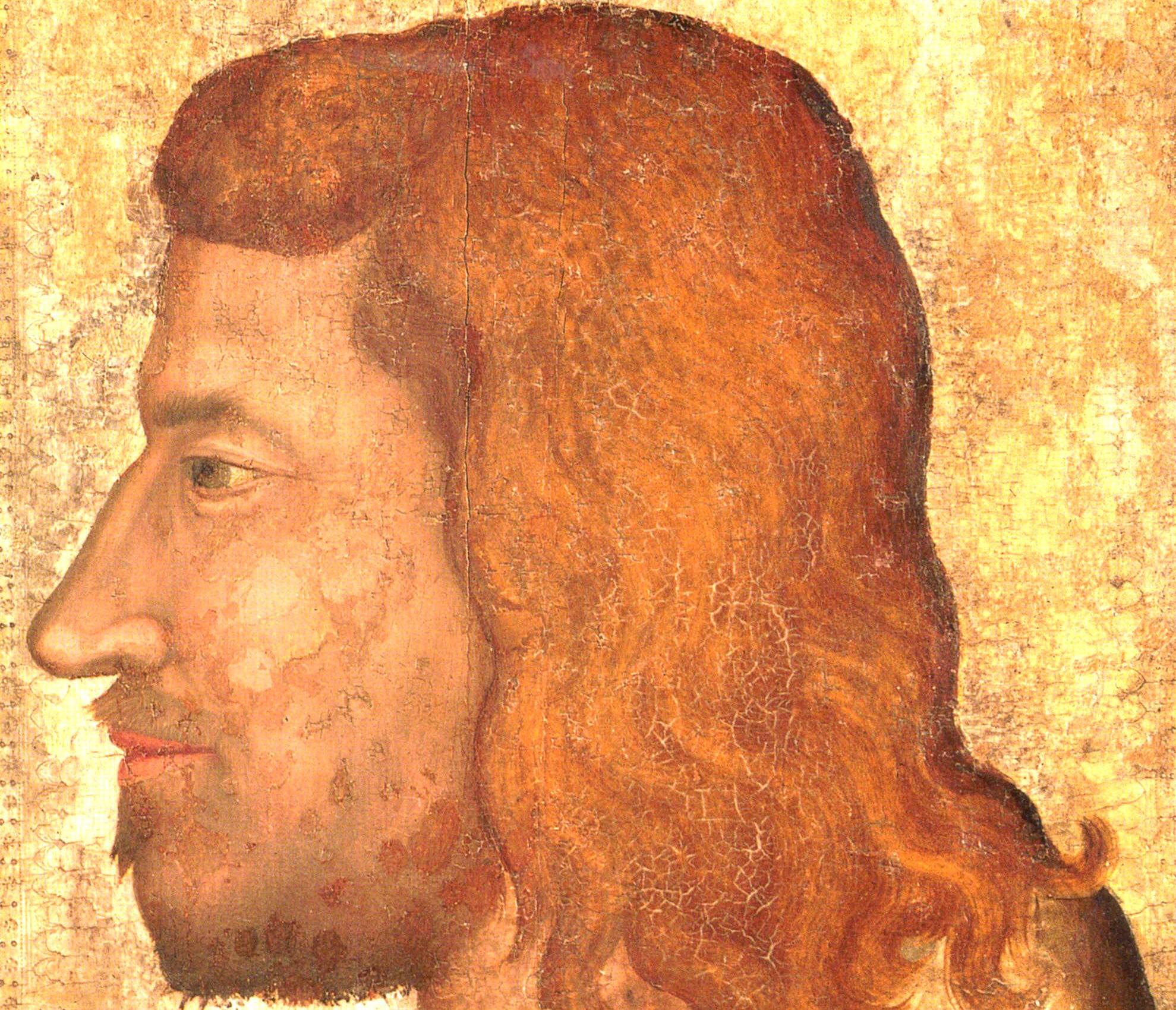 John II of France portrait facing left