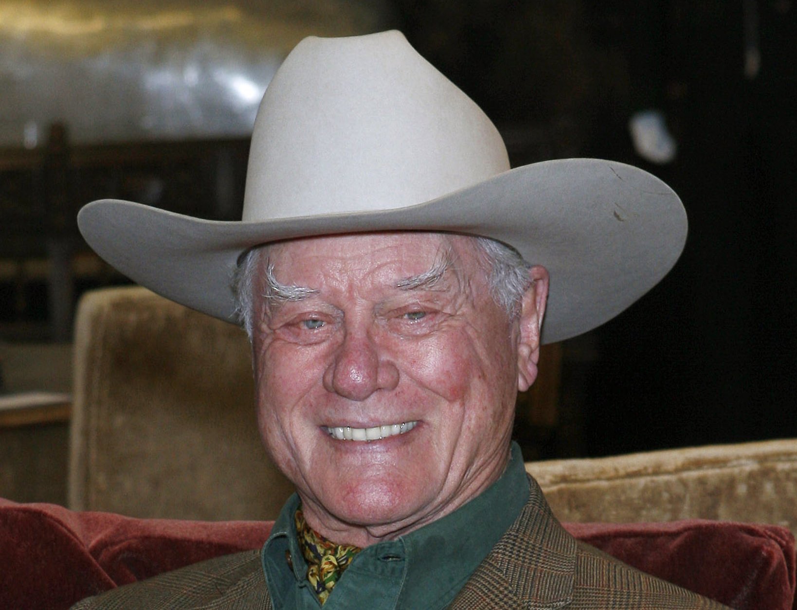 Portrait Photo of Larry Hagman at Julien's Auctions 2011