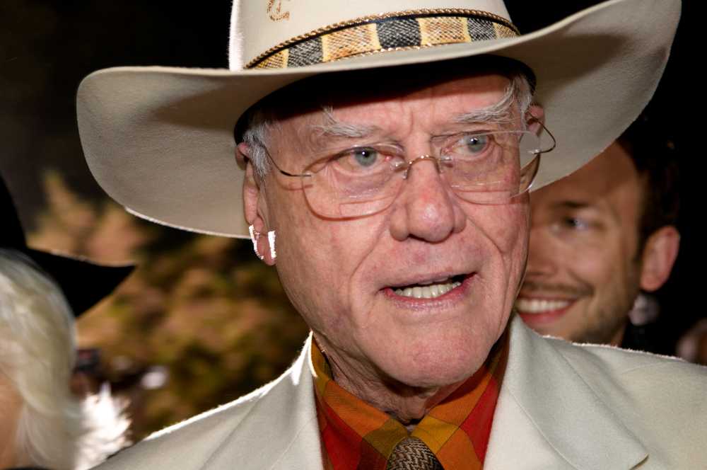 Larry Hagman aka 'J.R. Ewing' attends the 30th Dallas Anniversary Reunion