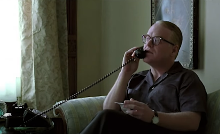 Screenshot from the movie Capote (2005)