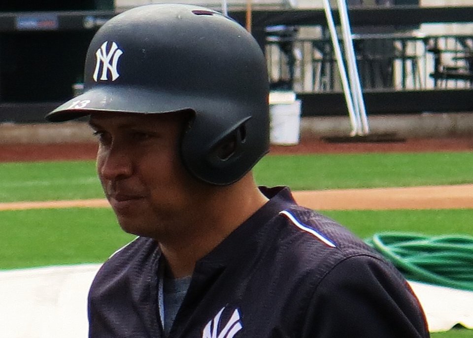 Alex Rodriguez (A-Rod), third baseman with the New York Yankees