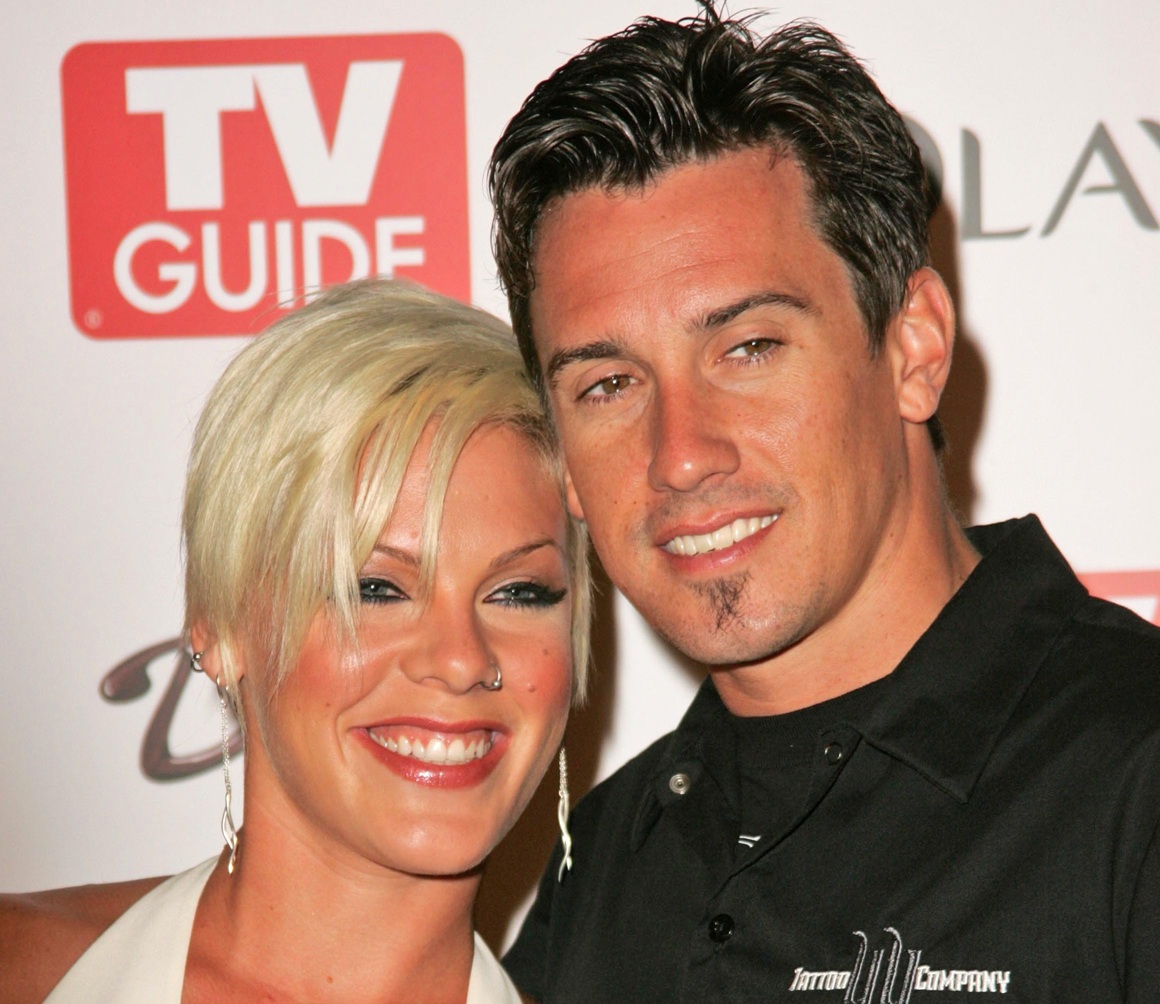 Pink and Carey Hart at the TV Guide Emmy After Party August 27, 2006
