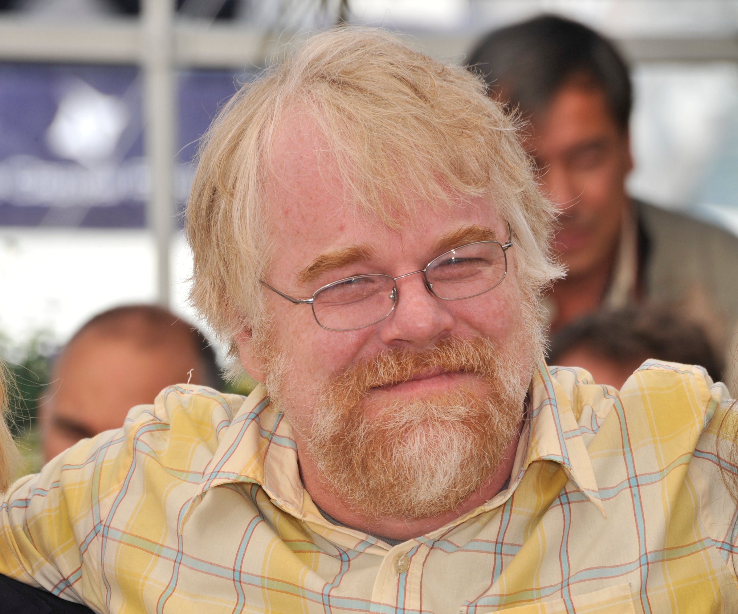 Philip Seymour Hoffman closeup photo