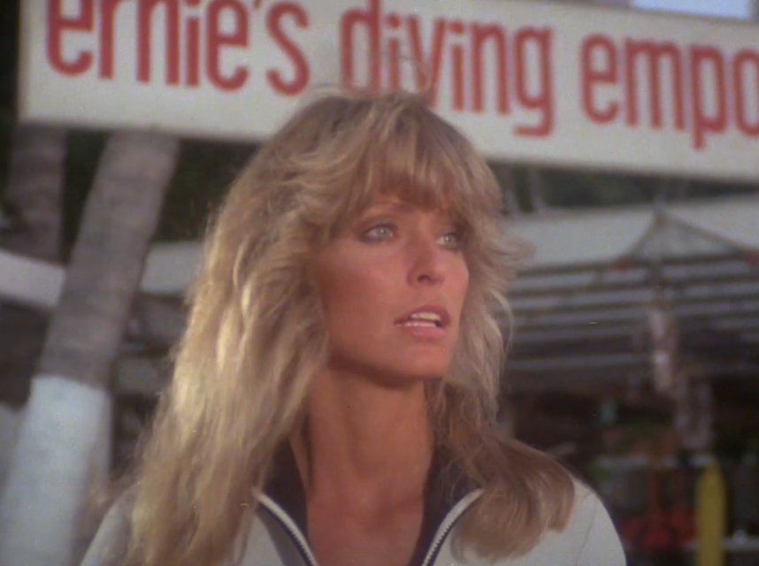 Screenshot of Farrah Fawcett from - Sunburn (1979)