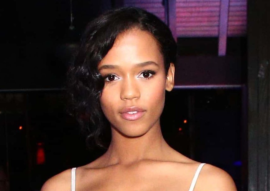 Portrait Photo of Taylor Russell at the Netflix's "Lost In Space" Los Angeles premiere