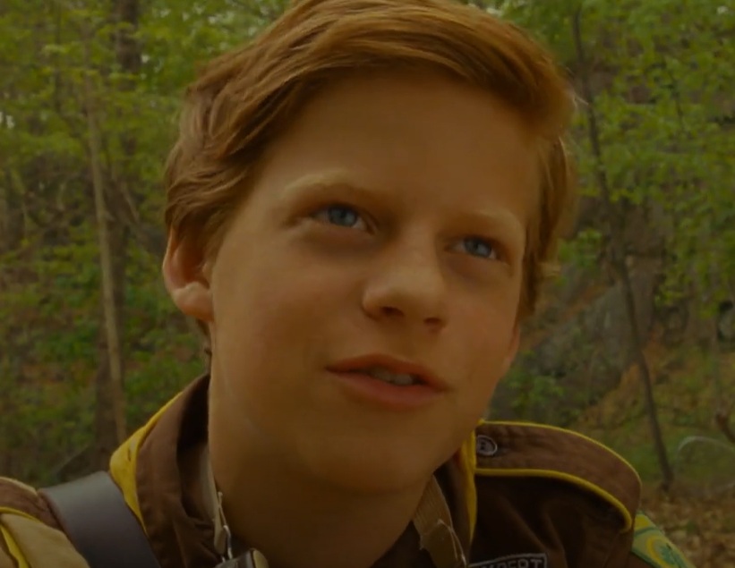 A visually captivating still taken from a pivotal moment in the film Moonrise Kingdom (2012)