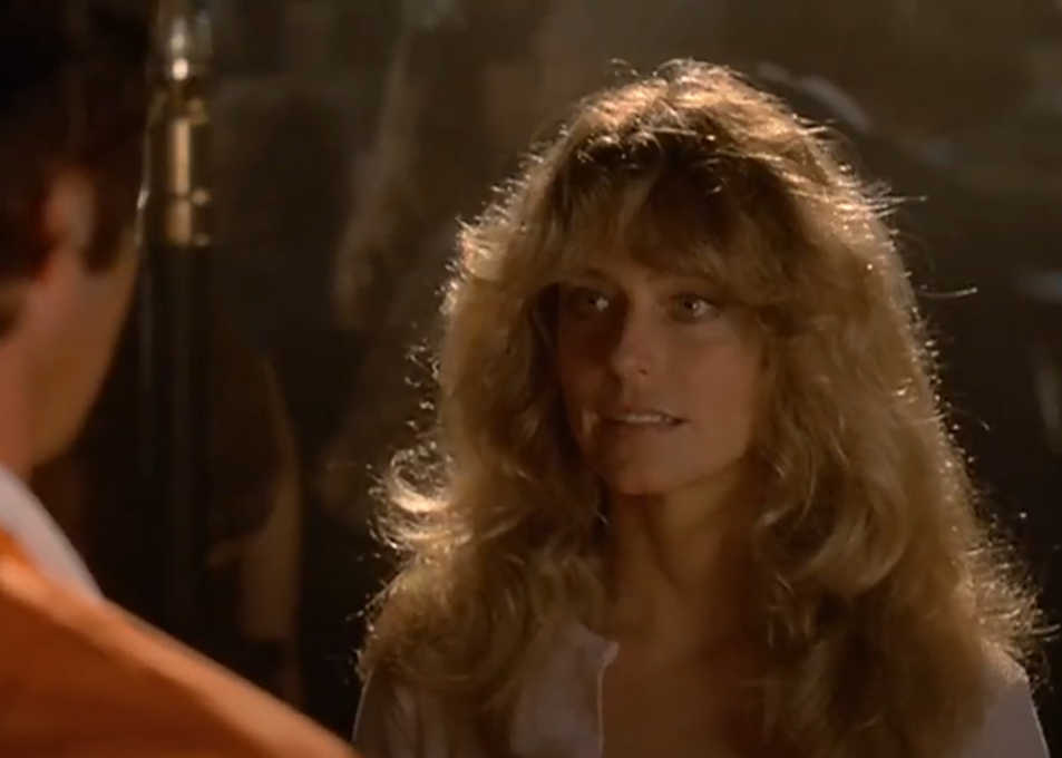 Screenshot of Farrah Fawcett from - The Cannonball Run (1981)