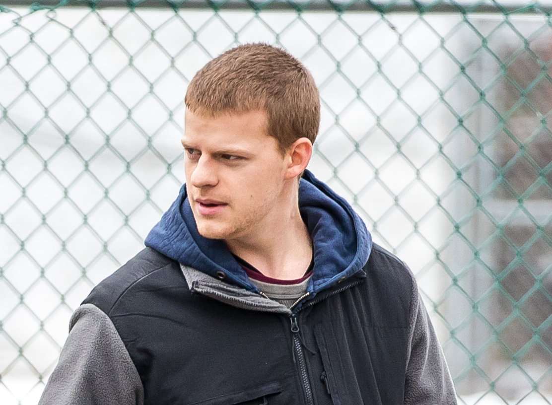Portrait Photo of Lucas Hedges on set of 'Ben is Back'
