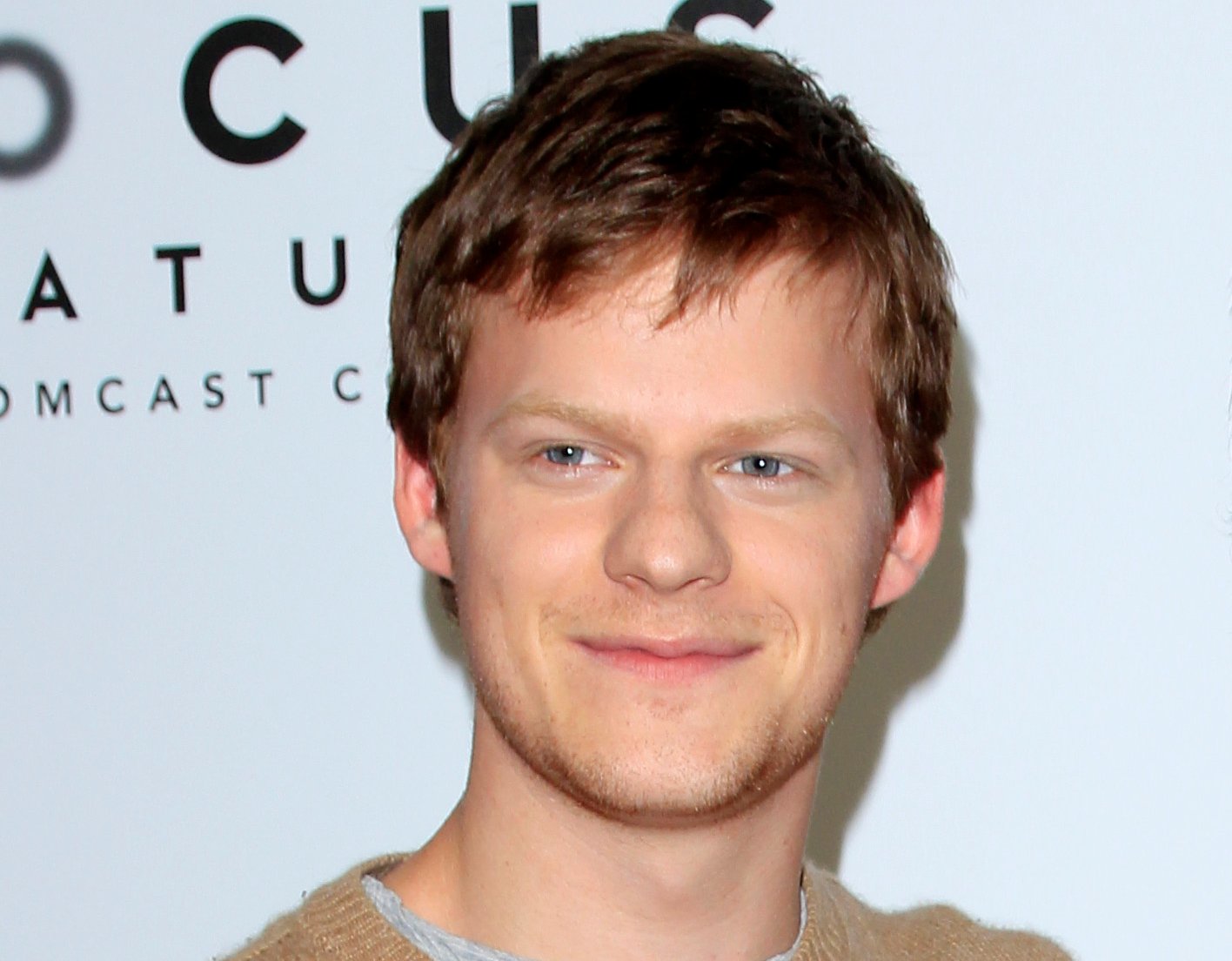 Portrait Photo of Lucas Hedges at the 2018 CinemaCon, Focus Features Photocall