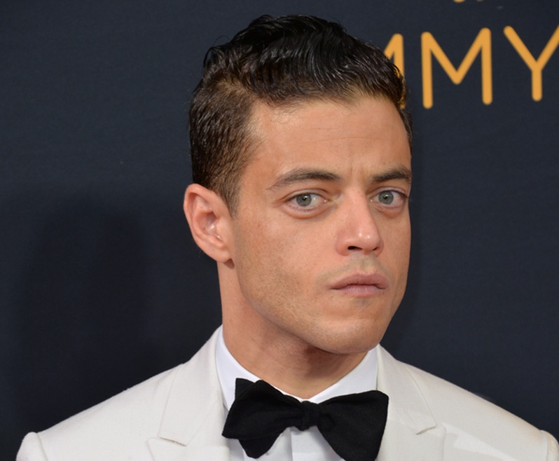 Actor Rami Malek at the 68th Primetime Emmy Awards at the Microsoft Theatre L.A. Live.