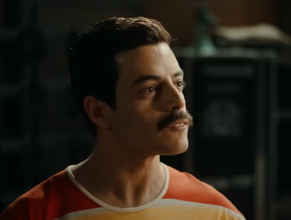 Screenshot of Rami Malek from the movie - Bohemian Rhapsody (2018)