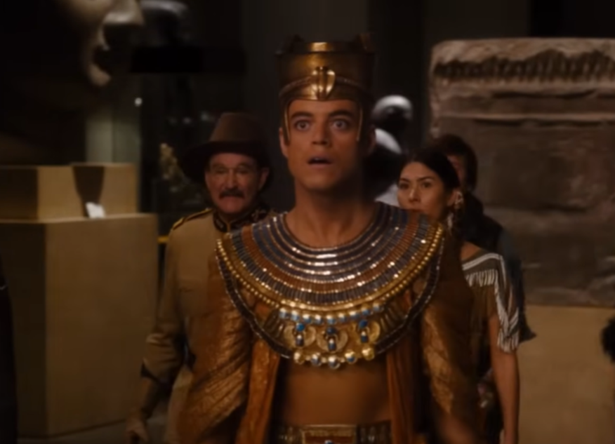 Screenshot of Rami Malek from the movie Night at the Museum: Secret of the Tomb (2014)