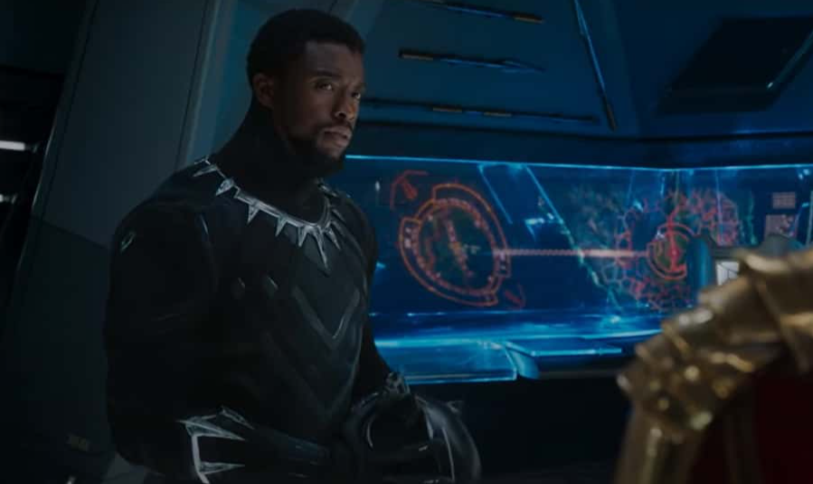 Screenshot from the movie Black Panther (2018)