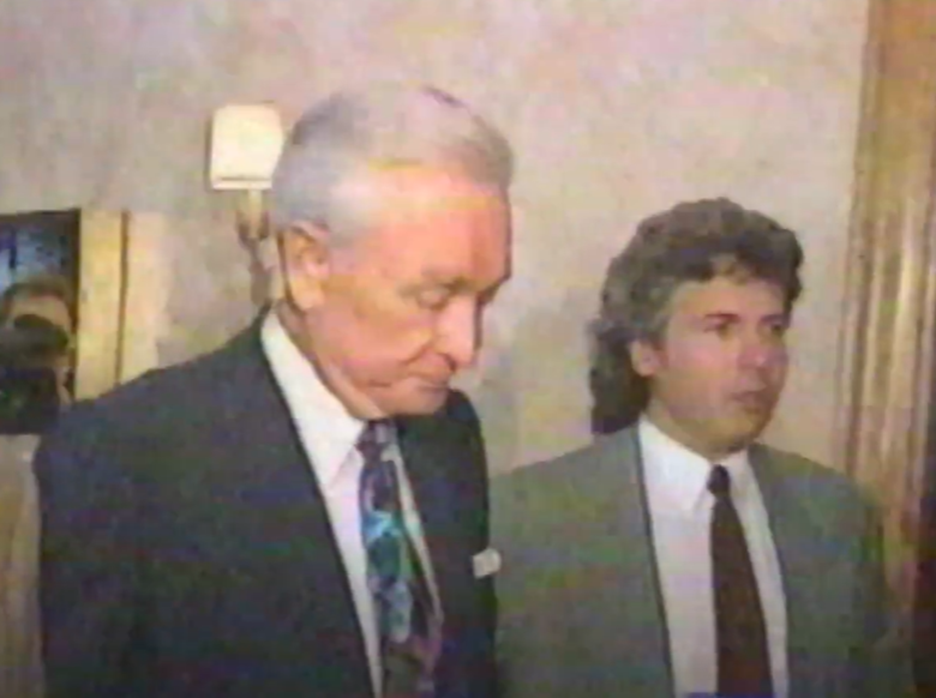 Screenshot of Bob Barker from - A & E Biography (1999)-Bob Barker