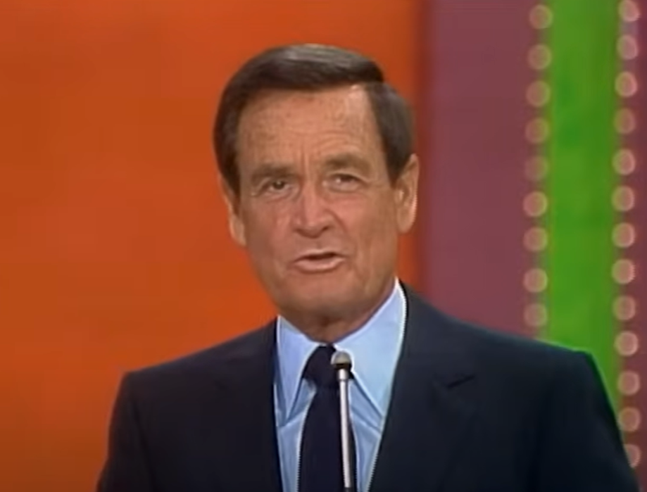Screenshot of Bob Barker from - The Price Is Right with Bob Barker FULL EPISODE September 13, 1982, 9/13/82, #4581D