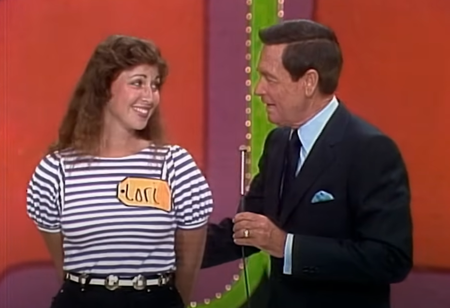 Screenshot of Bob Barker from - The Price Is Right with Bob Barker FULL EPISODE September 23, 1982 , 9/23/82 , 4594D