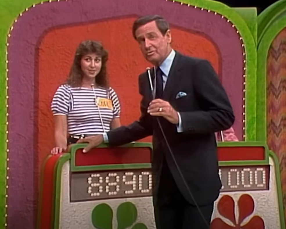 Screenshot of Bob Barker from - The Price Is Right with Bob Barker FULL EPISODE September 13, 1982, 9/13/82, #4581D