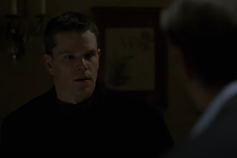 Screenshot from the movie The Bourne Identity (2002)