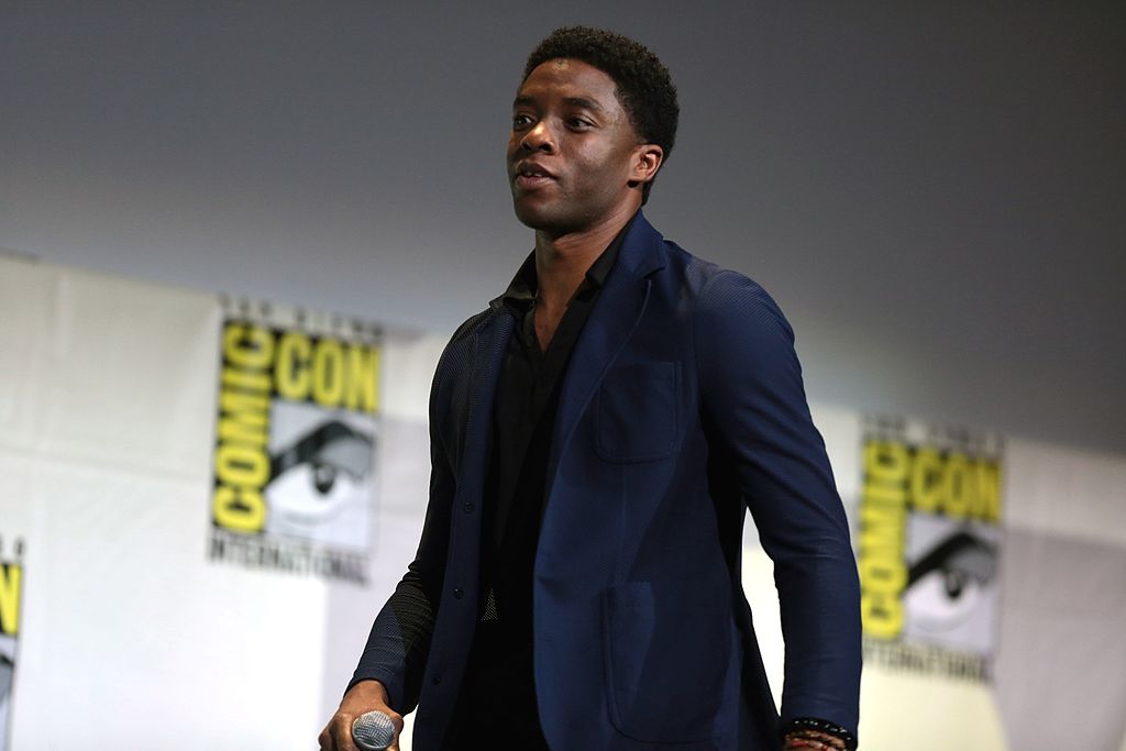 Chadwick Boseman at Comic Con