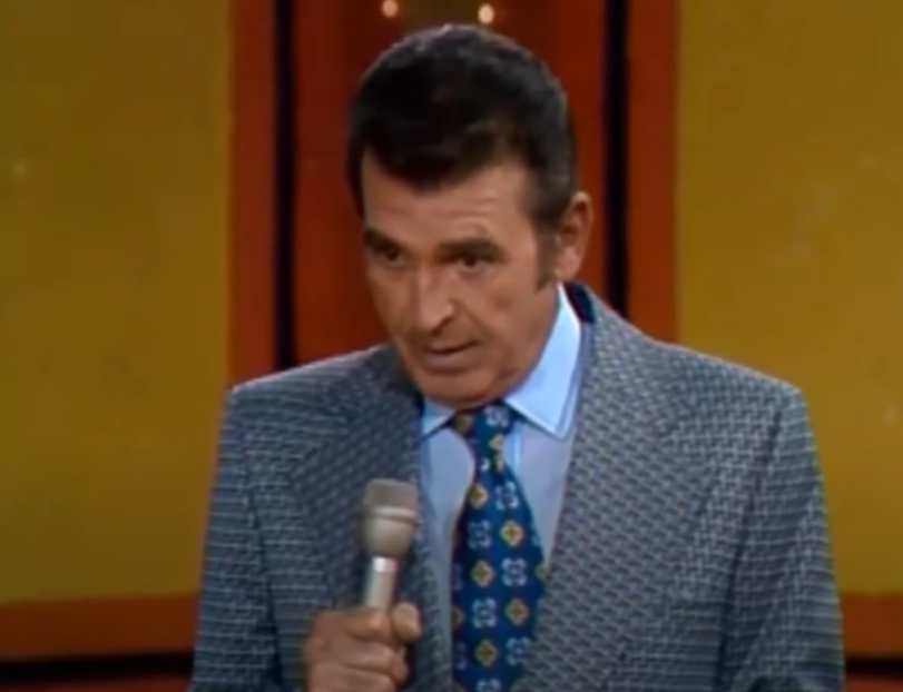 Screenshot of Dennis James from - October 16 1972 Dennis James Price is Right