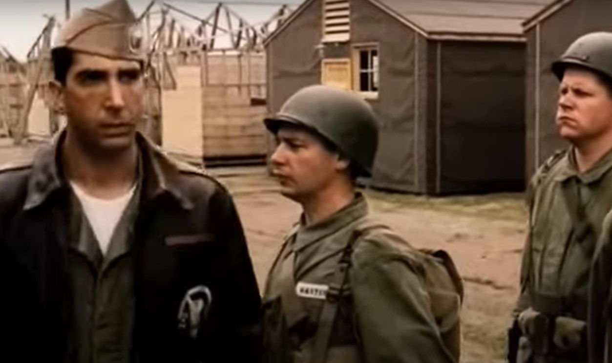 Band of Brothers- Sobel Inspecting Easy Company