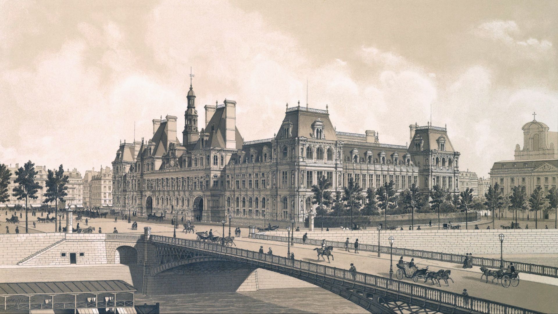 File:Hôtel de Ville, en construction.jpg