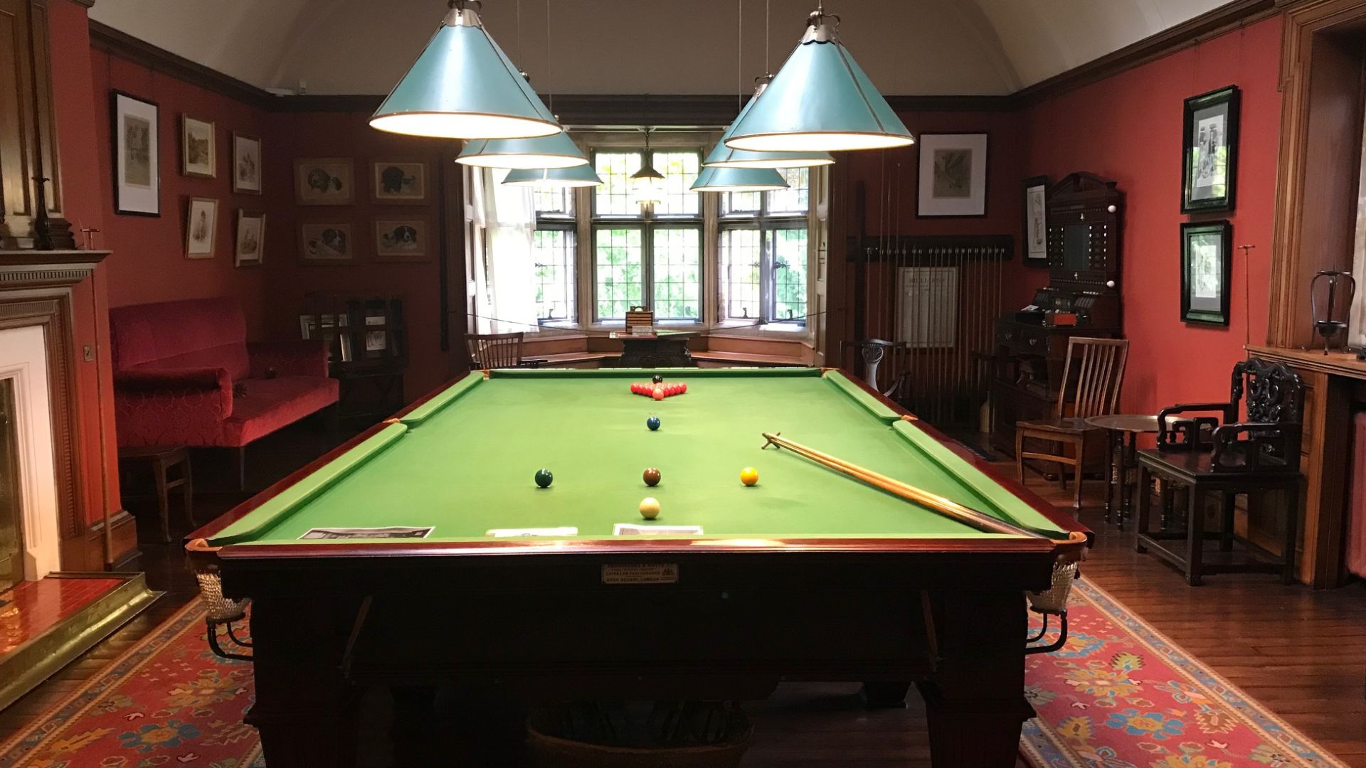 File:Billiard room at Olveston Historic Home in Dunedin, New Zealand.jpg