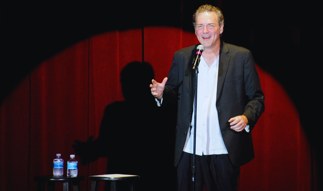Gettyimages - 118669519, Norm Macdonald Performs At The Orleans LAS VEGAS, NV - JULY 09: Comedian/actor Norm Macdonald performs at The Orleans Hotel & Casino July 9, 2011 in Las Vegas, Nevada.