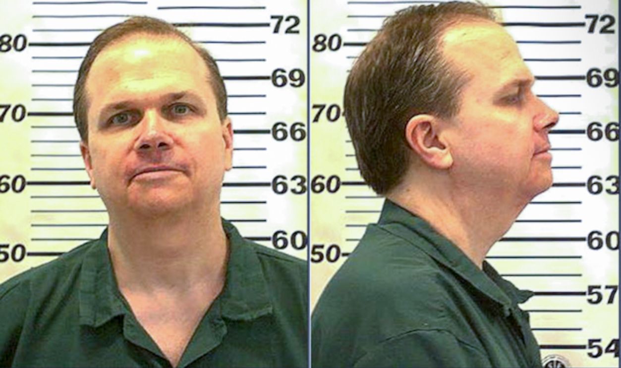 Gettyimages - 1158571861, Mark David Chapman Mugshot In this handout, American criminal Mark David Chapman in a mug shot taken at the Attica Correctional Facility, July 2010.