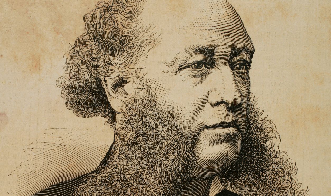 Gettyimages - 929289322, William Henry Vanderbilt. William Henry Vanderbilt (1821-1885). American tycoon. Engraving by Arturo Carretero (1852-1903). The Spanish and American Illustration, 1886.