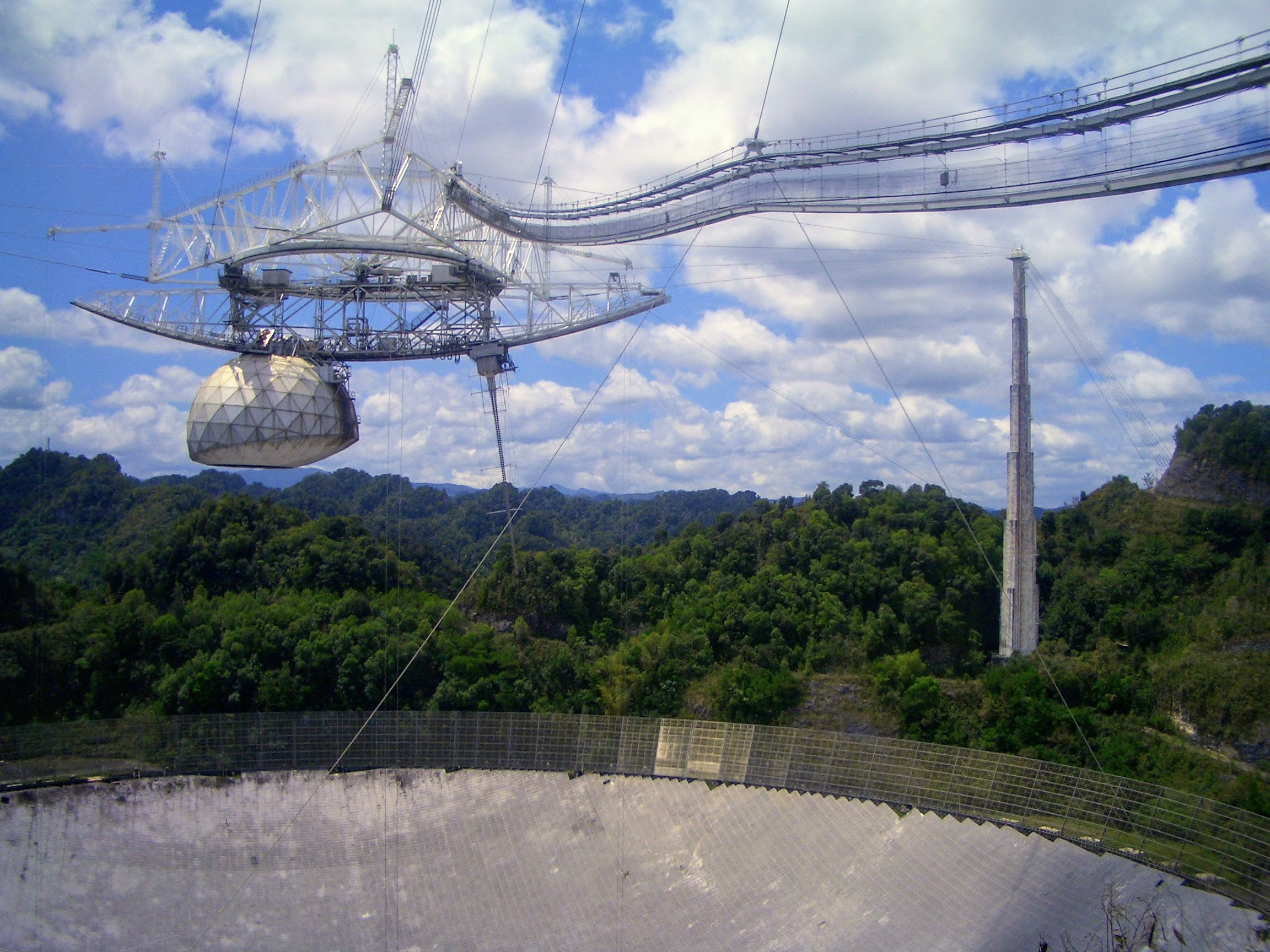 File:Arecibo Radio Telescope Deep space radar Arecibo Observatory.jpg