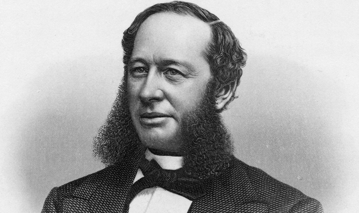 Getty Images - 511567429, William Henry Vanderbilt American businessman and philanthropist, William Henry Vanderbilt (1821 - 1885), circa 1865. From an original engraving by Geo.E.Perine.